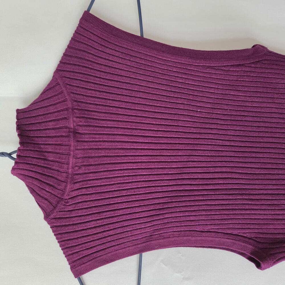 Madewell Ribbed Turtleneck Top -‎ Small